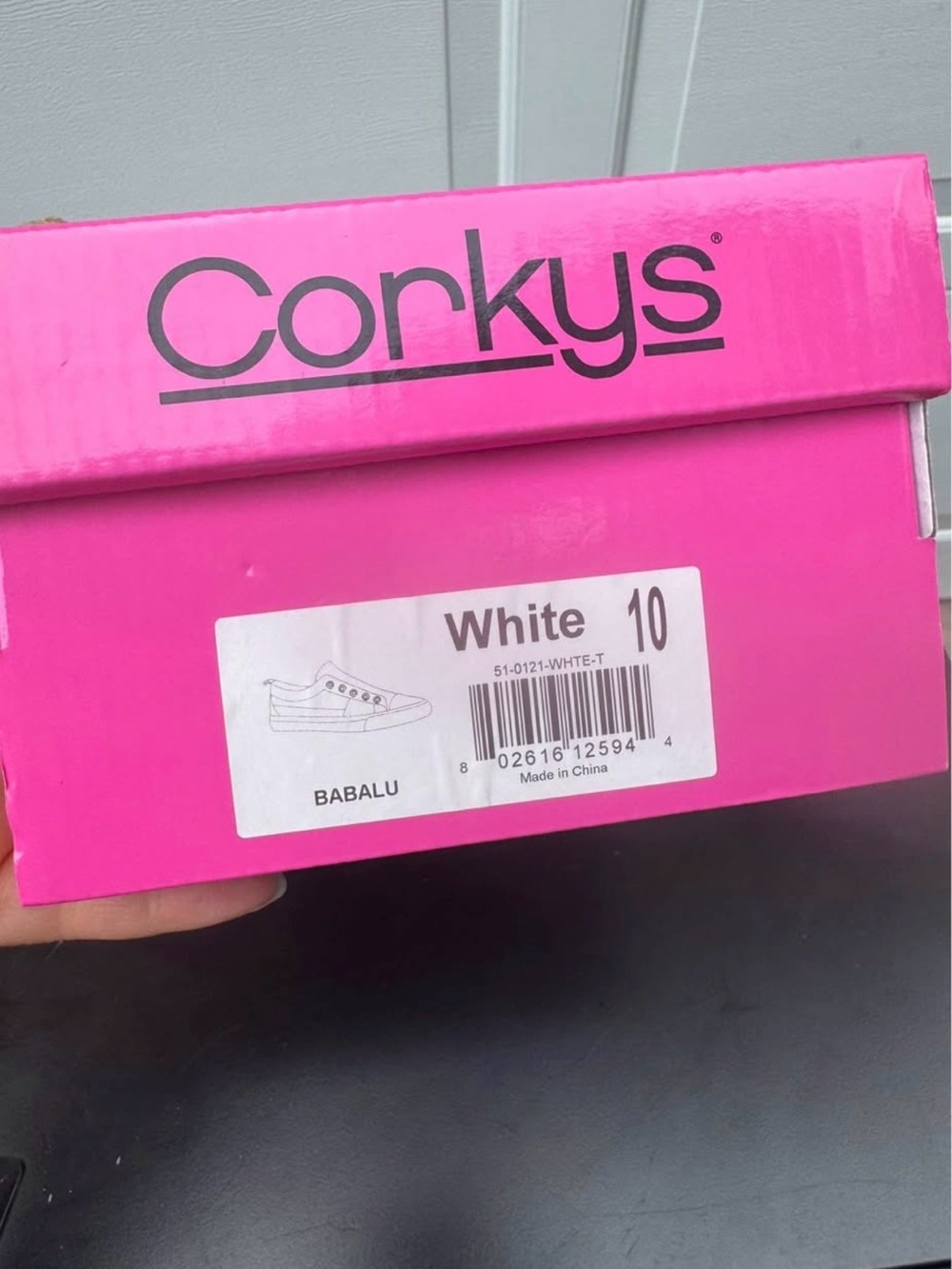 Corkys White Women's Sneakers Box - Babalu